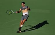 Etcheverry at the 2023 BNP Paribas Open.